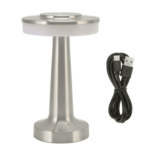 Lámpara de mesa LED portátil Jadeshay 3 niveles de temperatura de color recargable
