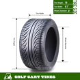 thumbnail image 4 of 18X8.5-8 Golf Cart ATV Tire 4 Ply 18x8.5x8-14039 …, 4 of 11