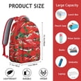 thumbnail image 6 of Hawaii Tropical Wind Palm Leaves Bookbag: Perfect Gift for High School and College Students, Durable Lightweight Laptop Daypack with Large Capacity for Campus Commute, 6 of 6