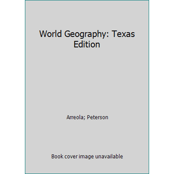 Pre-Owned McDougal Littell World Geography Texas: Student Edition Grades 9-12 2003