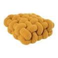 thumbnail image 1 of Cojín para silla, cojín para ventana, cojín creativo versátil, cojín para asiento, respaldo de sofá, almohada de felpa para decoración de restaurante Amarillo, 1 of 8