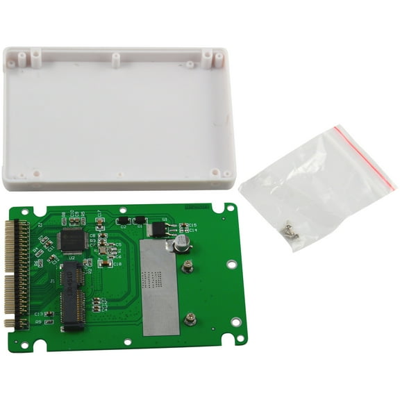 JacobsParts mSATA to 2.5" PATA / IDE SSD Enclosure Adapter Case 9.5mm Solid State Drive