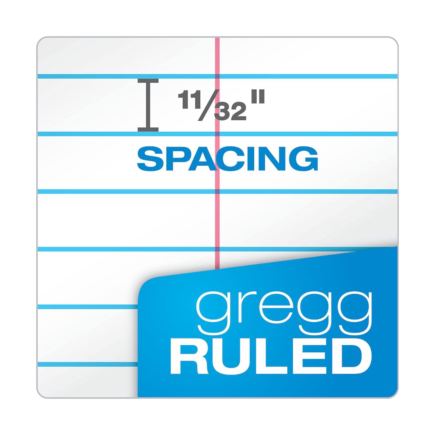 TOPS Steno Books, 6" x 9", Gregg Rule, 80 Sheets, Pack of 3