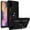 Black, variant on Samsung Galaxy S20 Plus Plus Case,  With [Tempered Glass Screen Protector Included], STARSHOP Drop Protection Ring Kickstand Cover- Black