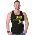thumbnail image 5 of Jesus Christ Love Christian Faith Tank Top T Shirts Men Women Brisco Brands S, 5 of 6