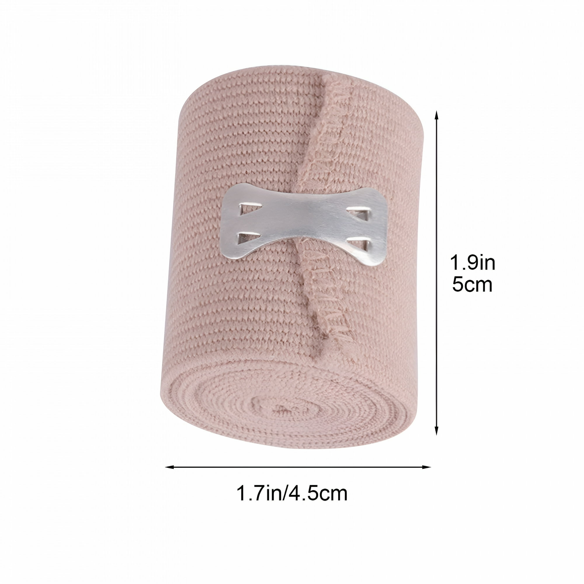 ELDORIX Elastic Bandage Wrap,Compression Wrap Bandage for Legs,Self-Closing Elastic Bandage Wrap,Hook & Loop Fasteners at Both Ends,Fasteners Adhesive Bandaging Stretch Tape Rolls for First Aid