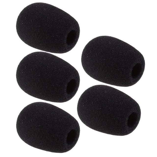 Cubierta de Esponja de Micrófono de Mano 5 Piezas Sunnimix para Conferencias de Reuniones