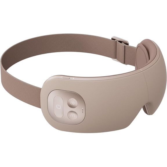 ibreo MG 5 Ultra Quiet Eye Massager with Heat for Migraine Pain Relief, Temple Massage, 3 Air Compression & Intensity Levels Eye Mask for Eye Strain, Stress, Dry Eye