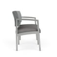 thumbnail image 4 of Lenox Causeuse de Réception et Salle d'Attente en Acier / Acier Argenté / Gris / Gris, 4 of 5