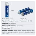 thumbnail image 6 of Palogreen 4 Pack Rechargeable AA Batteries USB 3600mWh 1.5V Lithium High Capacity AA Batteries with Battery Case, 6 of 9