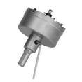 thumbnail image 2 of Sierra perforadora con dientes de carburo, taladros TCT de alta resistencia, abridor de agujeros para placa de Metal de acero inoxidable, 60mm, 2 of 10
