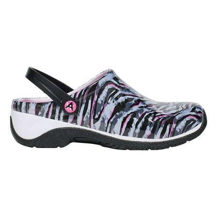

Anywear Zone Women s Healthcare Professional Injected Clog with Backstrap 6 Wild For Tie Dye