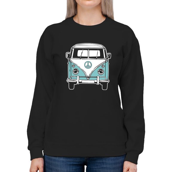Vintage Car Sweatshirt Women -GoatDeals Designs, Female x-Large