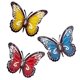 thumbnail image 5 of 3 Piece Large Outdoor Metal Butterfly Outdoor Garden Decorations, 5 of 5