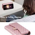 thumbnail image 4 of Phone Case for Samsung Galaxy S25 Plus Wallet Cover with Crossbody Strap and Wrist Strap, Card Slots Stand PU Leather Flip Magnetic Buckle Zipper Pocket for Galaxy S25 Plus Case Women Girls, Rosegold, 4 of 6