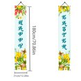 thumbnail image 3 of Wovilon Hello Spring Porch Sign Happy Easter Banner Buffalo Check Plaid Bunny Banner For Front Door Spring Floral Hanging Flag Spring Floral Holiday Wall Decor Indoor Party Supplies, 3 of 6