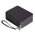 thumbnail image 1 of WRKEKC Clearance ‌Cloth Pencil Case for 72 Color Pencils‌ - Large Capacity Storage, Independent Zipper Compartments, Made of Durable Cloth Stylish & Portable, 1 of 8