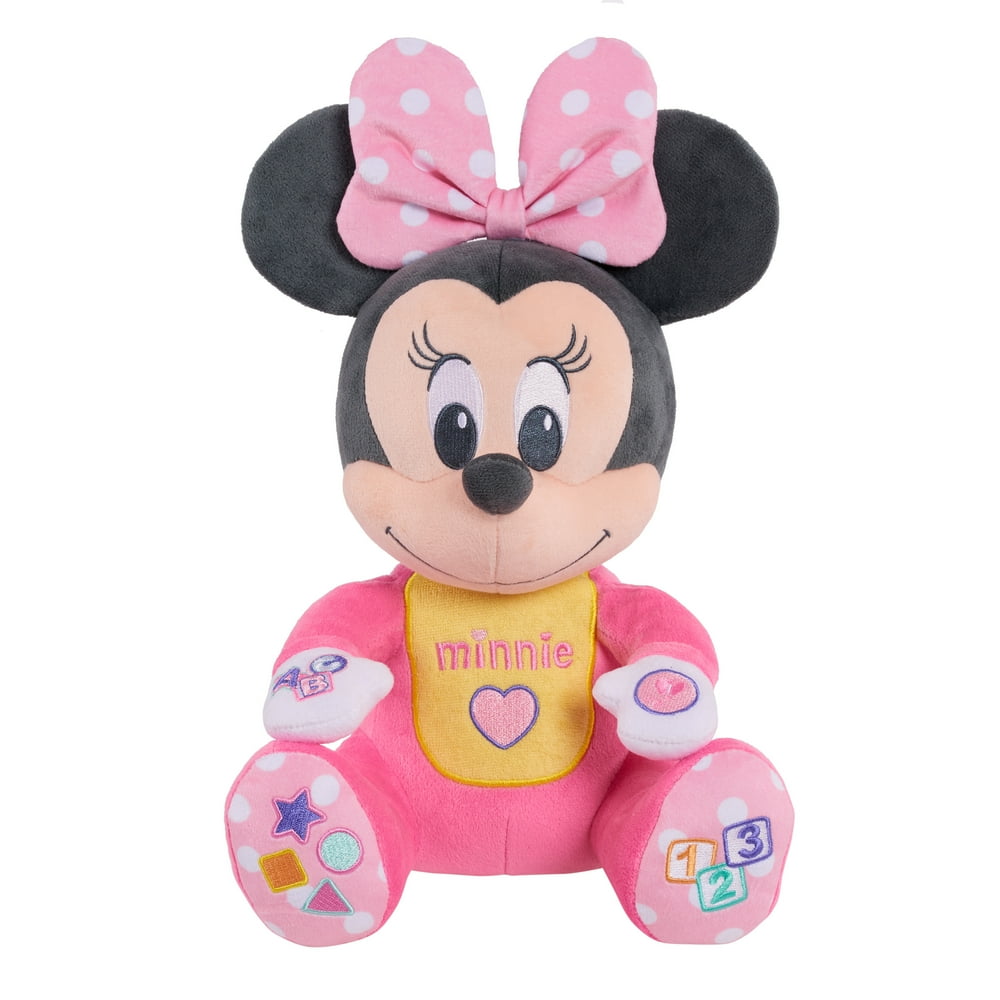 Disney Baby Musical Discovery Plush Minnie Mouse, Plush Simple Feature