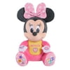 Just Play Disney Baby Musical Discovery Plush Minnie Mouse, Kids Toys for Ages 06 month