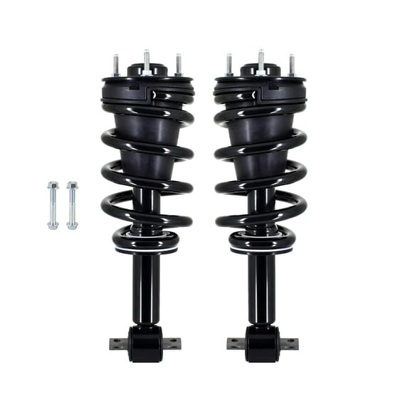 Pair Front Quick Complete Strut-Coil Spring For 2007-2014 Cadillac Escalade ESV