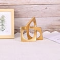 thumbnail image 4 of KY Modern Geometric Sculpture White Knot Statue Decor, Home White Bookcase Centerpiece jax Decorative, Geometric Tabletop Sculpture and Figurines, For White Home Decor Accent Cube Decorative Ornaments, 4 of 8