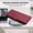 Red, variant on Lucky Clover Wallet Case for Xiaomi Redmi Note 13 Pro 4G with Card Slots & Wireless Charging Light Purple