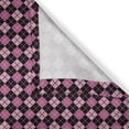 thumbnail image 4 of Ambesonne Checkered Valance Pack of 2, Geometric Feminine, 54"X12", Pink Pale Pink Black, 4 of 5