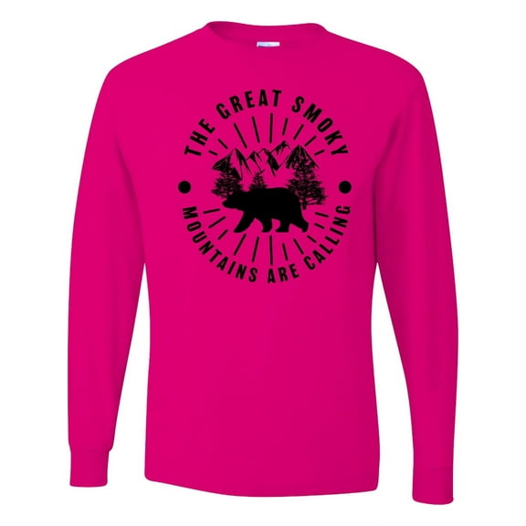 Inktastic The Great Smoky Mountains Are Calling Long Sleeve T-Shirt