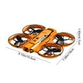 thumbnail image 4 of AuroraX 1080p Drone with Camera Fpv Brushless Hover Drones with Headless Altitude Hold Gesture Control 3 Speed Modes 3d Flips Quadcopter Toy Gift for Adults and Boys Girls, 4 of 9