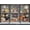 Color 13, variant on 155Pcs Christmas Snowflake Window Clings Stickers Double-Sided White Silver Blue Gold Window Decals for Winter Frozen New Year Home Shop Window Glass Display Decoration, 9 Sheets