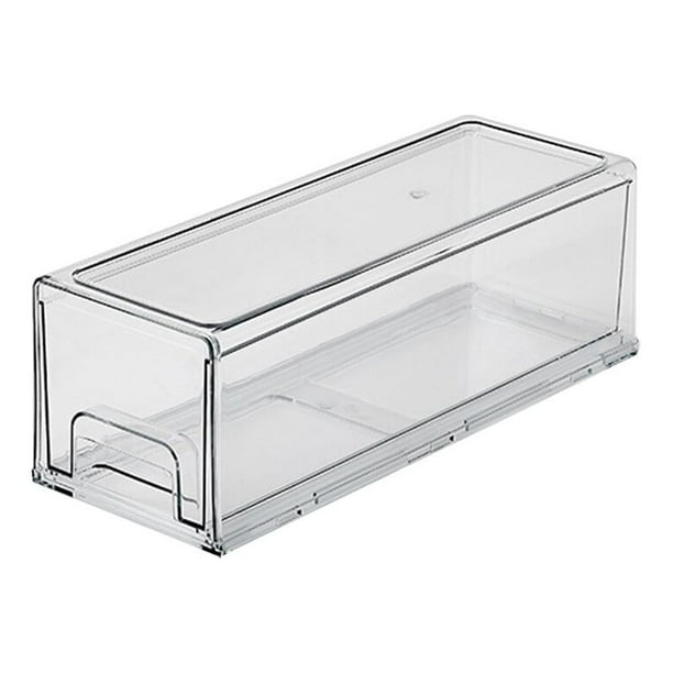 Organizador de cajones para refrigerador, caja de conservación transparente, caja sellada para refrigerador