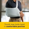 thumbnail image 3 of Futuro Adult Pouch Arm Sling With Comfort Pad Adjustable - 1 Ea, 3 of 5