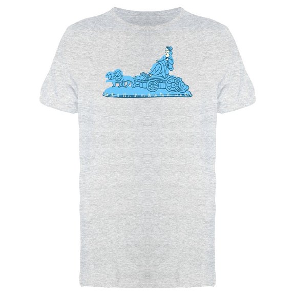 Plaza De Cibeles Fountain Tee Men's -Image by Shutterstock