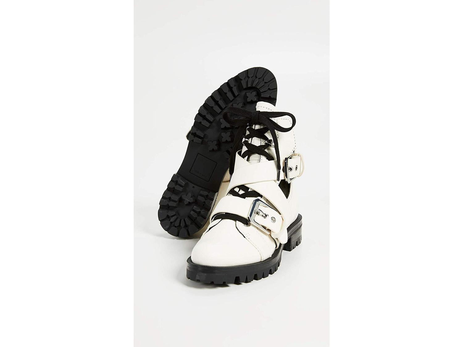 dolce vita white booties