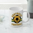thumbnail image 5 of CafePress - Australia Football Mugs - 20 Oz White Ceramic Mega Mug, 5 of 5