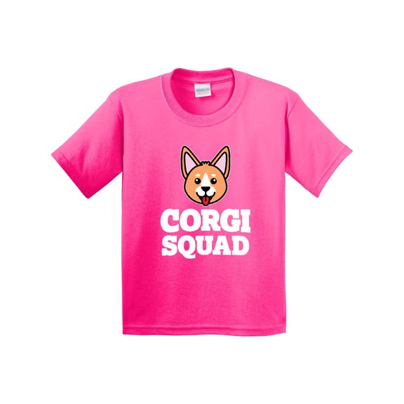 Inktastic Dog Corgi Squad Youth T-Shirt