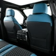 thumbnail image 2 of Coverado Full Set Car Seat Covers, Leather Auto Seat Covers With Concave Front Seat/Split Curved Rear, Custom Fit 2009-2018 Ram 1500, 2010-2024 Ram 2500 3500 (Blue), 2 of 6