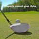 thumbnail image 3 of 10 Pack Golf Iron Head Covers (Grey & Red), 3 of 4