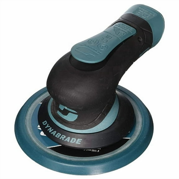 Dynabrade Air Random Orbital Sander,0.3 HP,Pad 6" X61