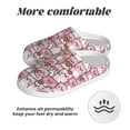 thumbnail image 6 of Lsque Kawaii Pig Pattern Womens Comfort Cotton on Scuff With Memory Foam and Anti-skid Sole Slipper-40/41, 6 of 7