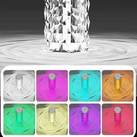 

Crystal USB Humidifier with Vibrant Colorful Design for Bedroom and Desktop Featuring Aromatherapy and Air Purification Functions - Enhance your Living Space with this Stylish and Functi