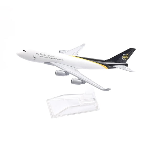 16cm UPS Airlines Boeing 747 Airplane Model Airplane Diecast Metal 1/400 Scale Planes
