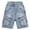 Blue-2769, variant on KIDSCOOL SPACE Baby Little Big Boys Shorts,Girls Flap Square Pockets Summer Half Cargo Jeans Pants, Light Blue, 5-6 Years