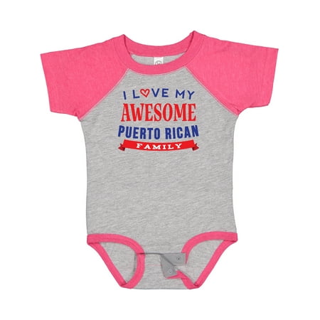 

Inktastic Puerto Rico Love My Puerto Rican Family Boys or Girls Baby Bodysuit