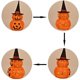 thumbnail image 5 of Linterna De Calabaza Plegable Decoración De Halloween Calabazas Led Adornos De Linterna Linterna De Calabaza Plegable De Halloween Kearding HA038200-00, 5 of 6