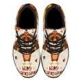 thumbnail image 2 of Happy Thanksgiving Turkey Shoes Sneakers Black Size 7, 2 of 7