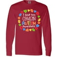 thumbnail image 3 of Inktastic I Love my Cousin Autism Awareness Long Sleeve T-Shirt, 3 of 5