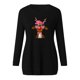 thumbnail image 4 of Ichuanyi liquidación mujer talla de talla de talla redonda de cuello redondo ICHUANYI WER202308243513, 4 of 5
