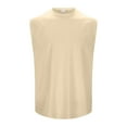 thumbnail image 2 of Tank Tops Men Loose Fit Sleeveless Tank Tops Crewneck Solid Loose Fit Shirt Sleeveless Workout Tops, 2 of 7