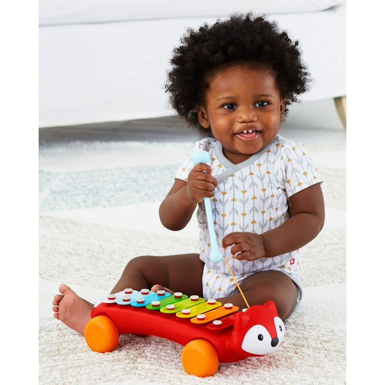 Skip Hop Explore and More Baby Fox Xylophone, Red - Walmart.com